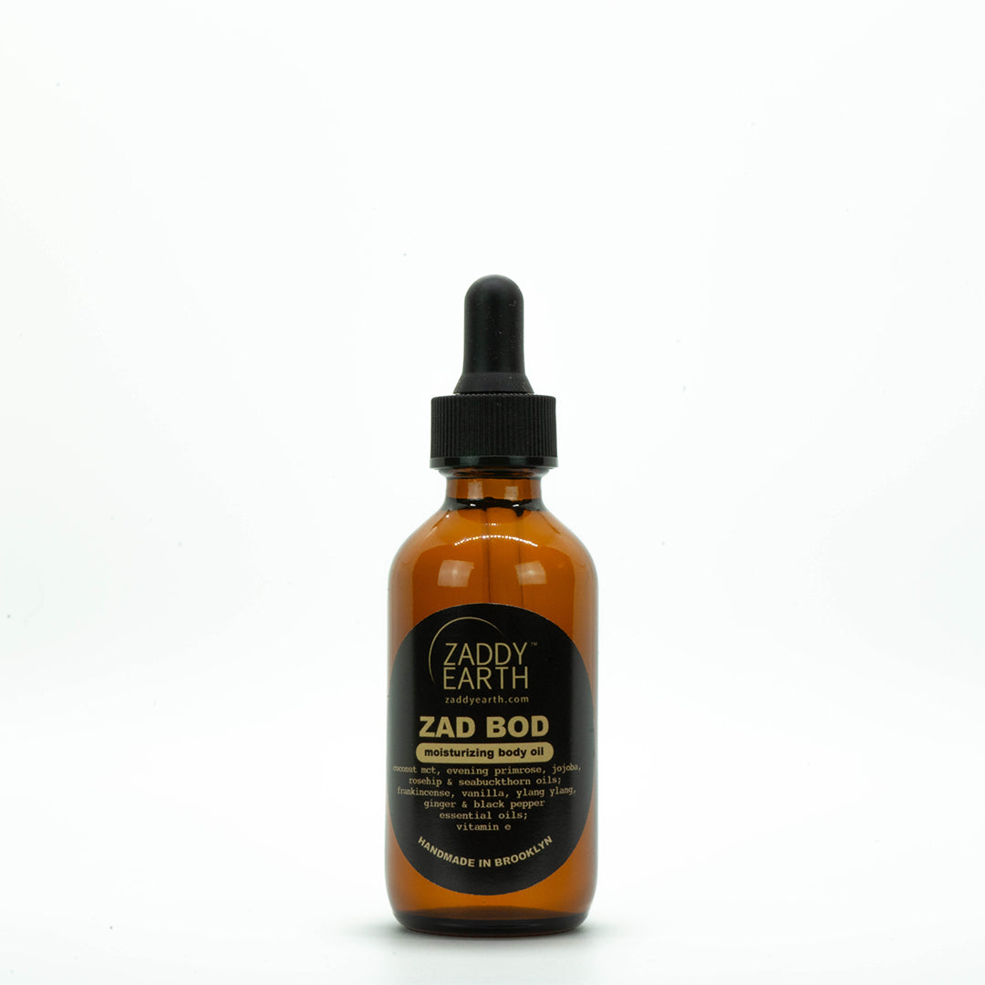 ZAD BOD: Body Oil – Zaddy Earth